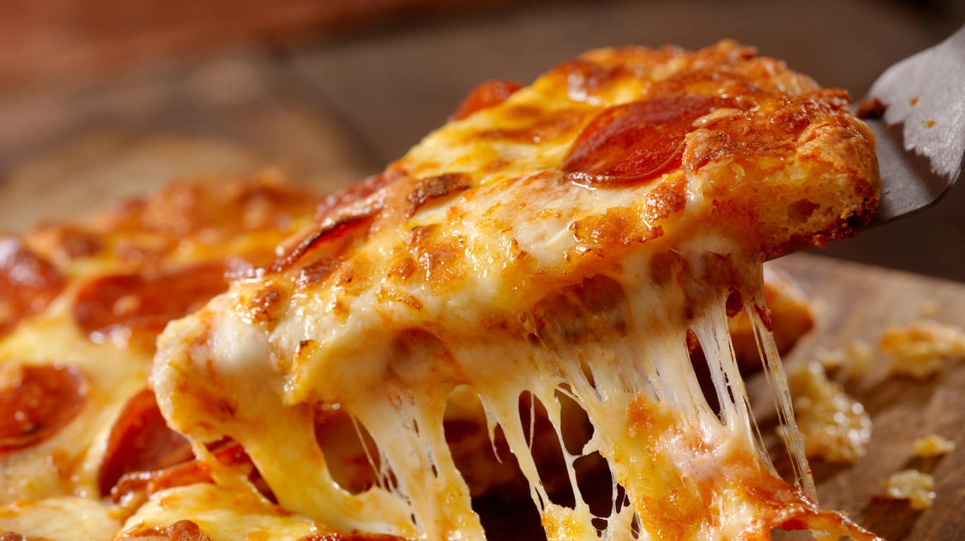Pizza: Auch aufgewärmt kann sie sehr gut schmecken.