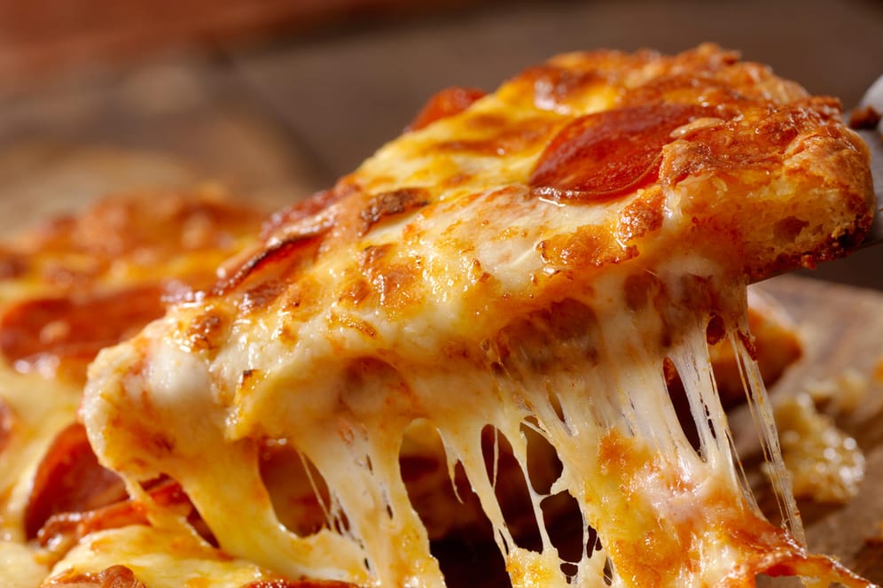 Pizza: Auch aufgewärmt kann sie sehr gut schmecken.