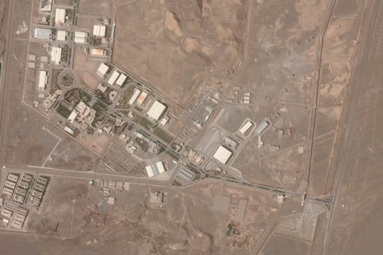 Die iranische Nuklearanlage Natans.
