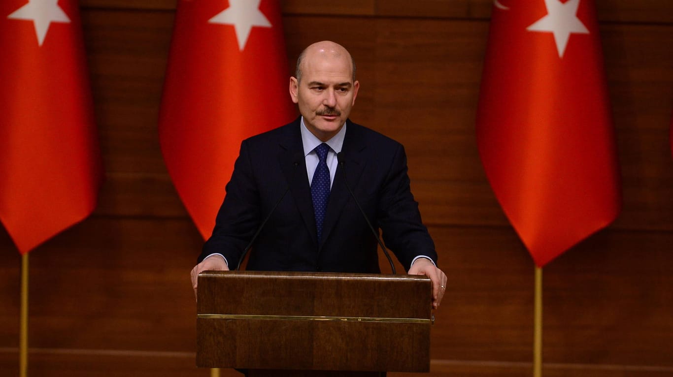 Süleyman Soylu, Innenminister der Türkei: Er beschuldigt die EU, vor den Taten Griechenlands die Augen zu verschließen.