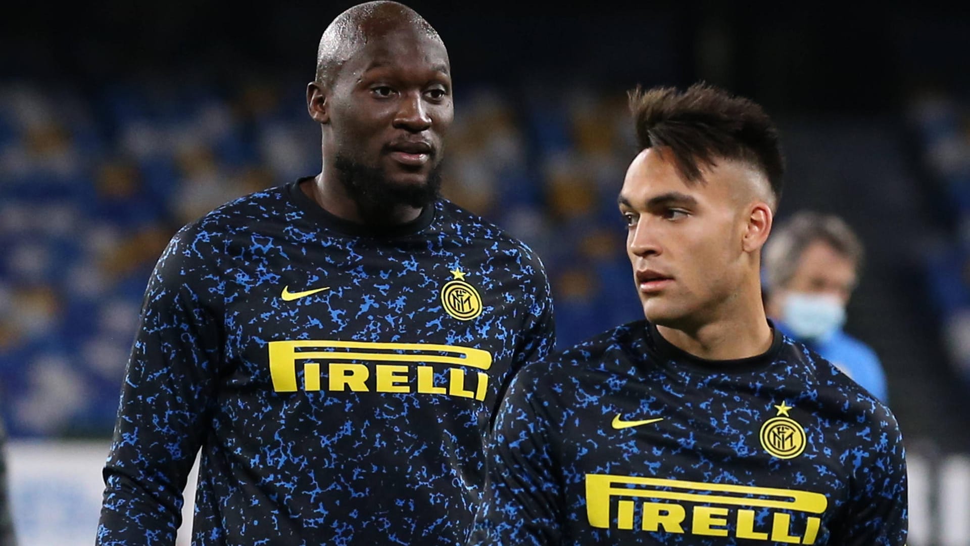 Romelu Lukaku und Lautaro Martinez (v.l.): Spielen die beiden Inter-Stürmer bald nicht mehr in Mailand?