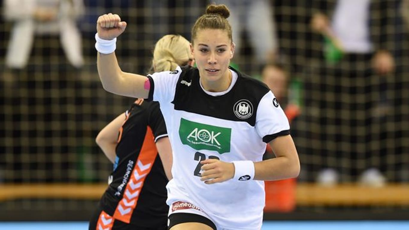 Emily Bölk, Kapitänin der deutschen Handball-Frauen.