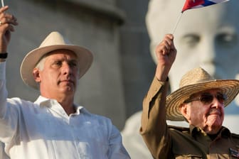 Kubas Präsident Miguel Díaz-Canel: Er kündigte neue Wirtschaftsmaßnahmen an.