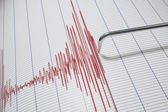 Ein Seismograph nimmt ein Erdbeben wahr (Archivbild): Am Dienstag um 0.57 Uhr soll nahe der österreichischen Stadt Neunkirchen die Erde gebebt haben.