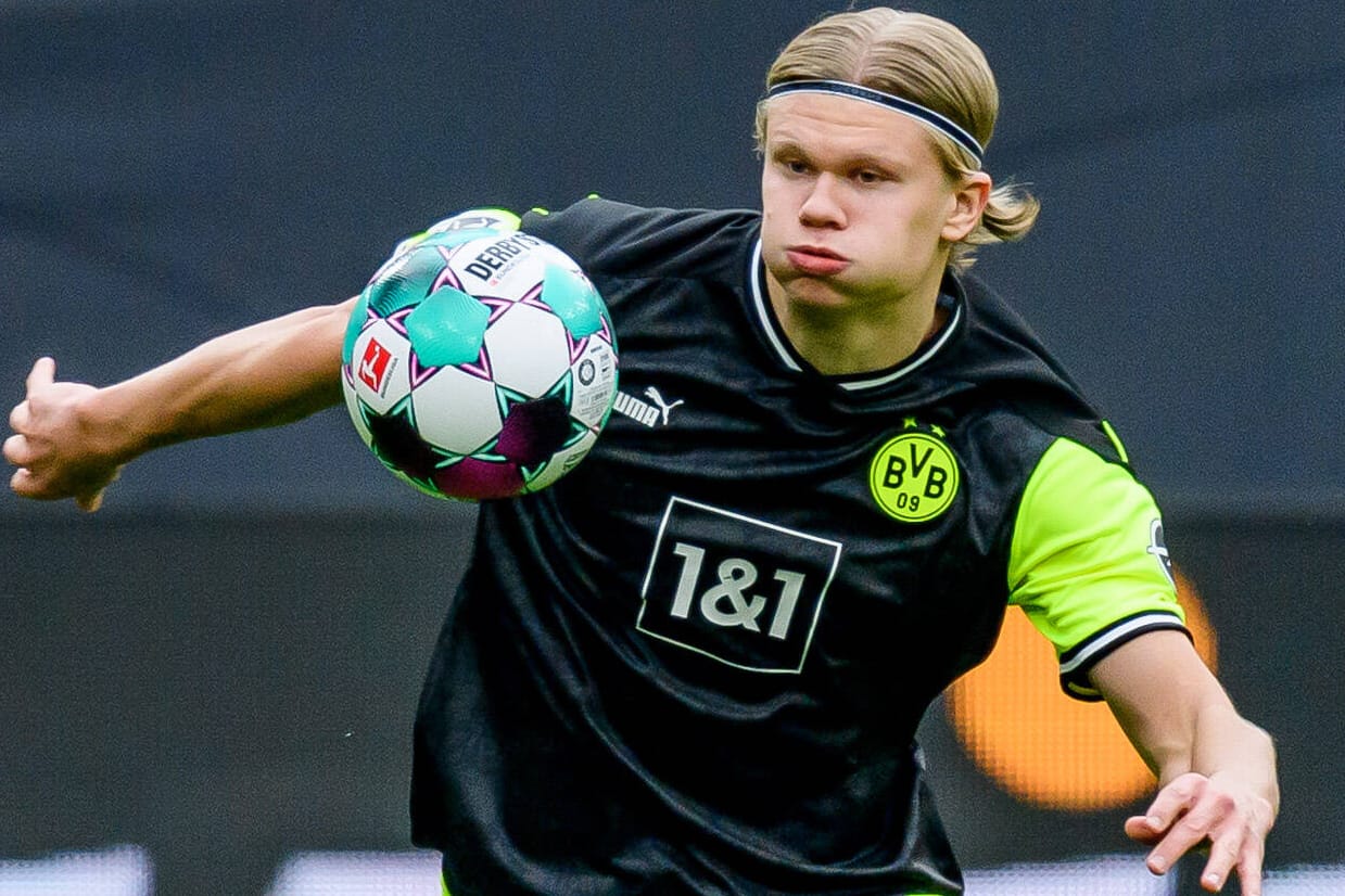 Neuen Klub im Blick? BVB-Stürmer Erling Haaland ist heiß begehrt.