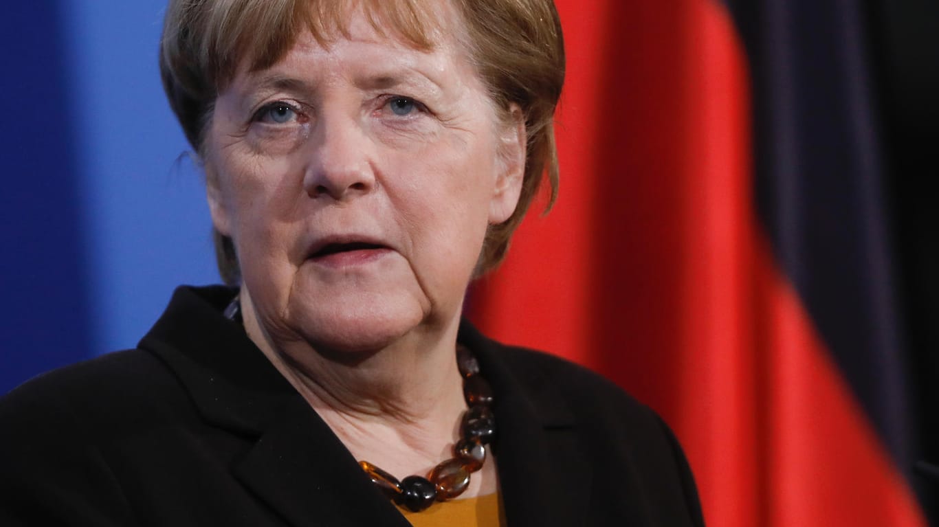 Bundeskanzlerin Angela Merkel (CDU): "Wir haben viele Konflikte mit Russland, die leider unser Verhältnis schwierig machen".
