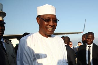 Tschads Präsident Déby: 1990 gelangte er durch einen Putsch an die Macht und regierte seitdem das Land in Zentralafrika.