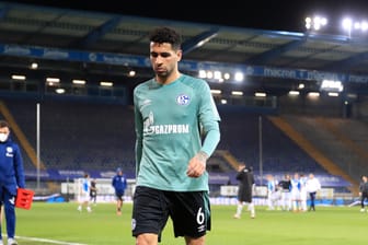 Omar Mascarell: Der einstige Schalke-Kapitän verließ nach der Niederlage in Bielefeld das Spielfeld fluchtartig.
