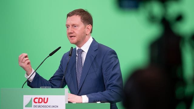 Reist zu einem mehrtägigen Besuch nach Moskau: Michael Kretschmer (CDU), Ministerpräsident von Sachsen. Reist zu einem mehrtägigen Besuch nach Moskau: Michael Kretschmer (CDU), Ministerpräsident von Sachsen.