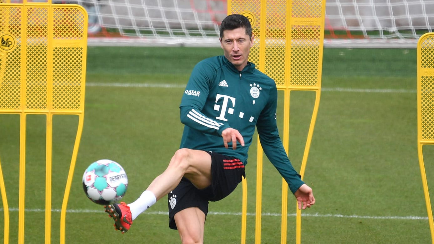 Robert Lewandowski: Der Pole könnte schon am Wochenende wieder auf Torejagd gehen.