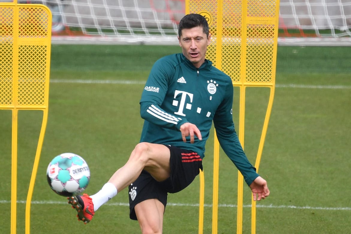 Robert Lewandowski: Der Pole könnte schon am Wochenende wieder auf Torejagd gehen.