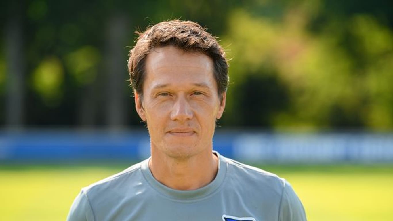 Fitness-Coach Henrik Kuchno sieht Hertha BSC trotz der eingeschränkten Trainingsbedingungen auf einem guten Weg.