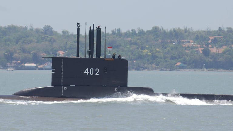 U-Boot KRI Nanggala-402 (Archivfoto): Das in Deutschland gefertigte Unterseeboot wird von der indonesischen Marine genutzt.
