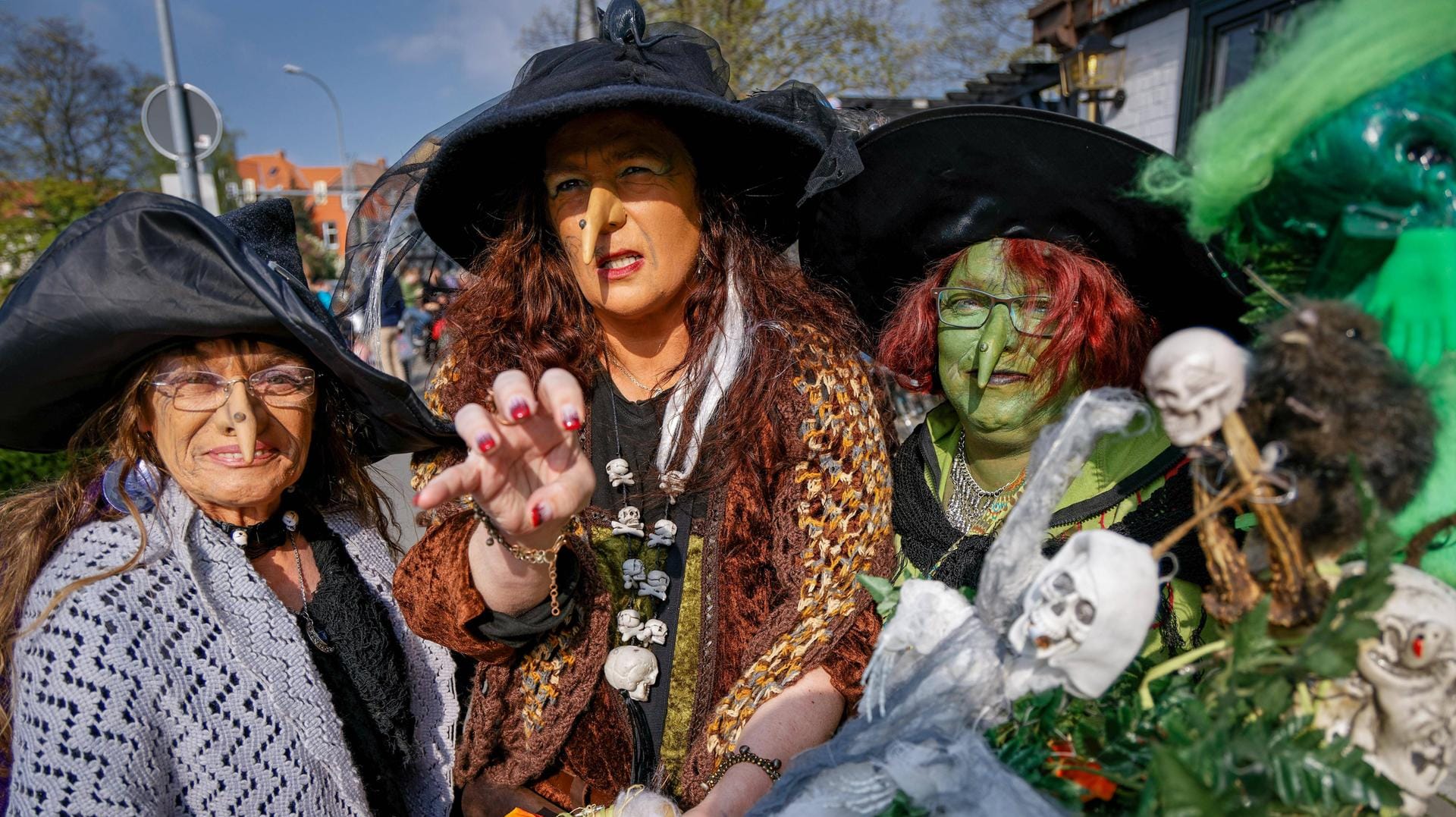 Verkleidete zur Walpurgisnacht: Die Feiern zum 1. Mai reichen weit in die Vergangenheit zurück.