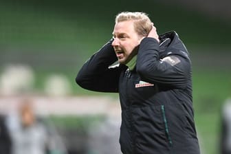 Trainer Florian Kohfeldt steckt mit Werder im Kampf um den Klassenerhalt.
