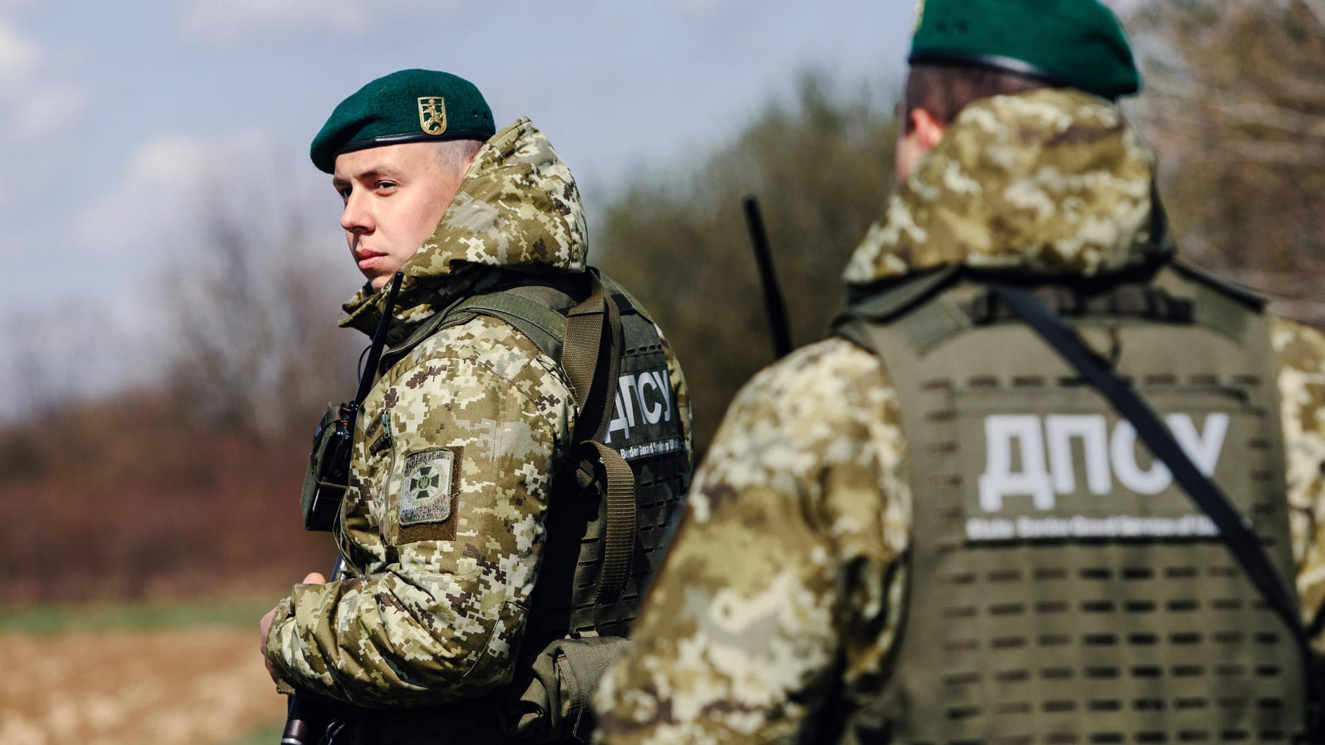 Russische Soldaten: Sie verlassen das Gebiet an der ukrainischen Grenze.