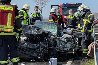 Unfall in NRW: Ein Mann starb nach einer Kollision.