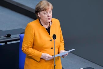 Bundeskanzlerin Angela Merkel: Sie hofft mit der Bundesnotbremse die dritte Corona-Welle einzudämmen.