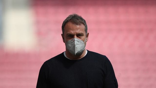 Will den FC Bayern nach Saisonende verlassen: Trainer Hansi Flick. Will den FC Bayern nach Saisonende verlassen: Trainer Hansi Flick.