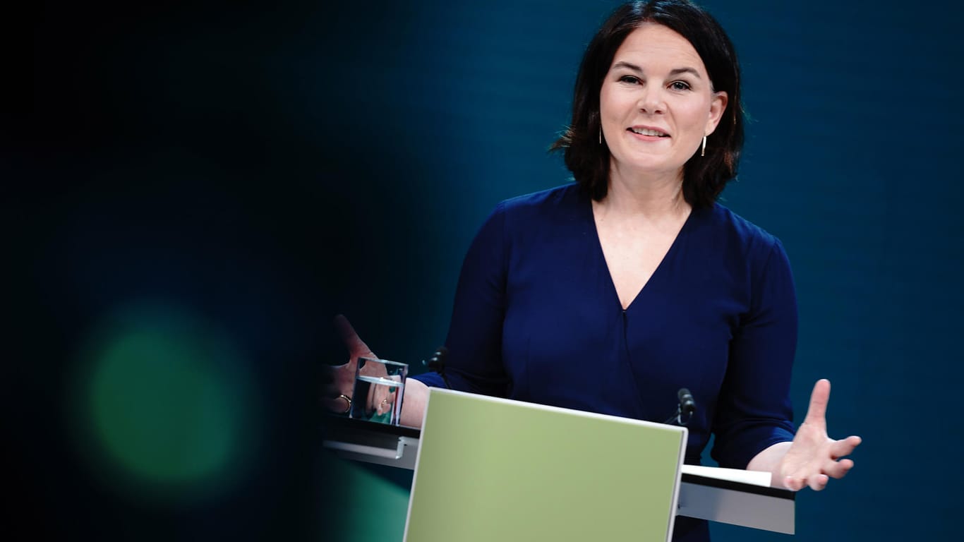 Annalena Baerbock, Kanzlerkandidatin der Grünen: Mehr als 2.000 Beitrittsanträge wurden nach ihrer Nominierung gestellt.