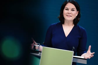 Annalena Baerbock, Kanzlerkandidatin der Grünen: Mehr als 2.000 Beitrittsanträge wurden nach ihrer Nominierung gestellt.