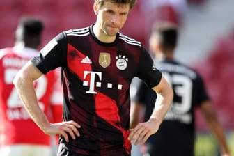 Bayern-Star Thomas Müller war nach der Niederlage in Mainz bedient.