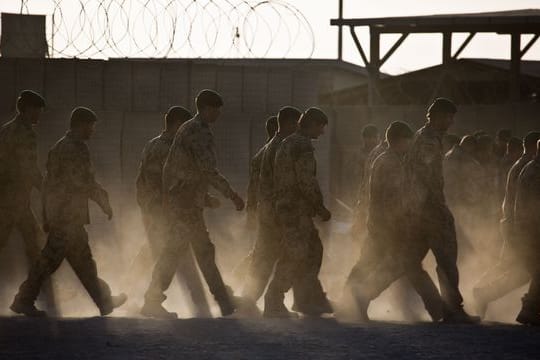 Bundeswehrsoldaten in Afghanistan.
