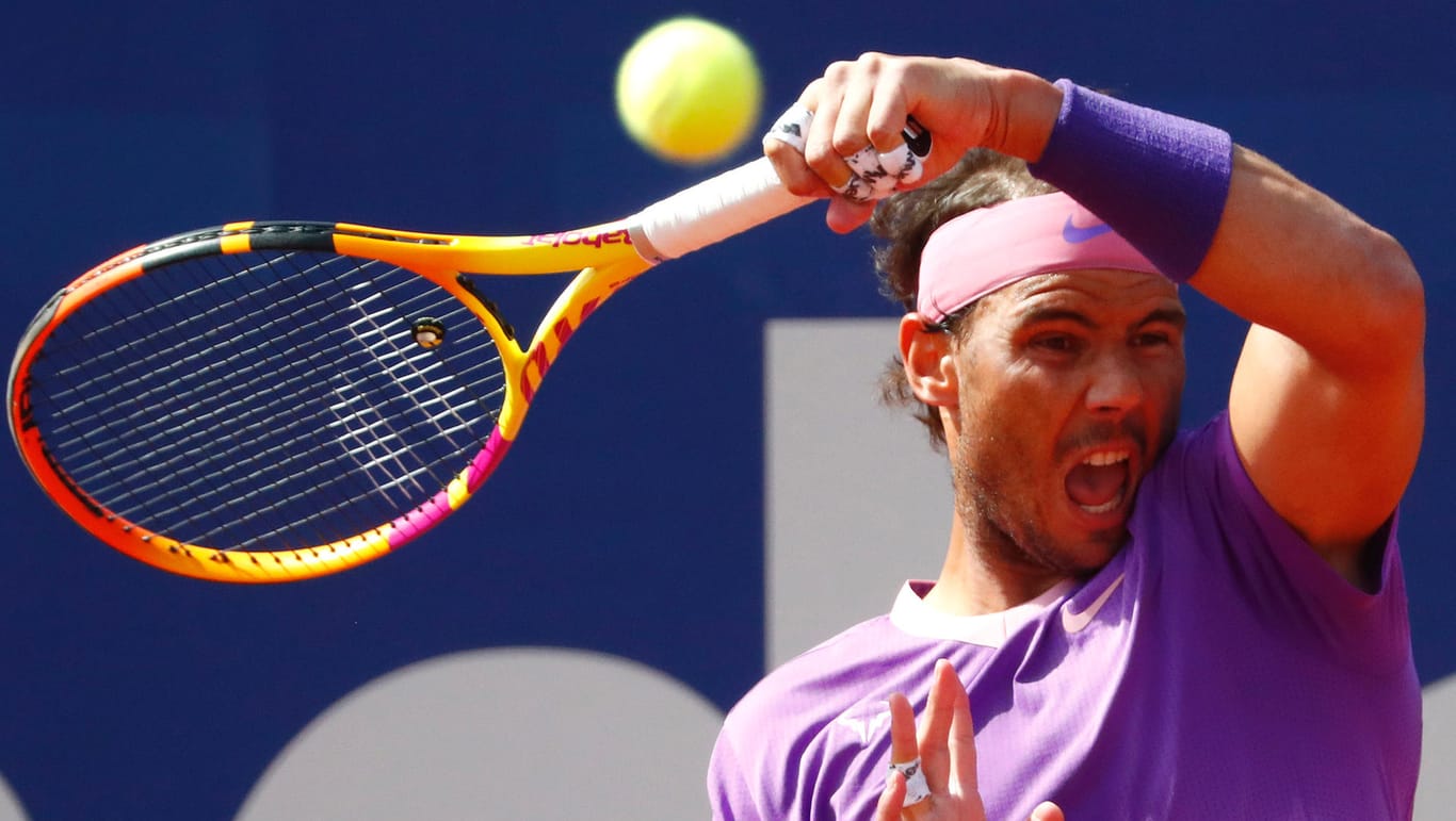 Rafael Nadal: Der Mann aus Manacor hatte im Finale gegen Stefanos Tsitsipas Schwerstarbeit zu verrichten.
