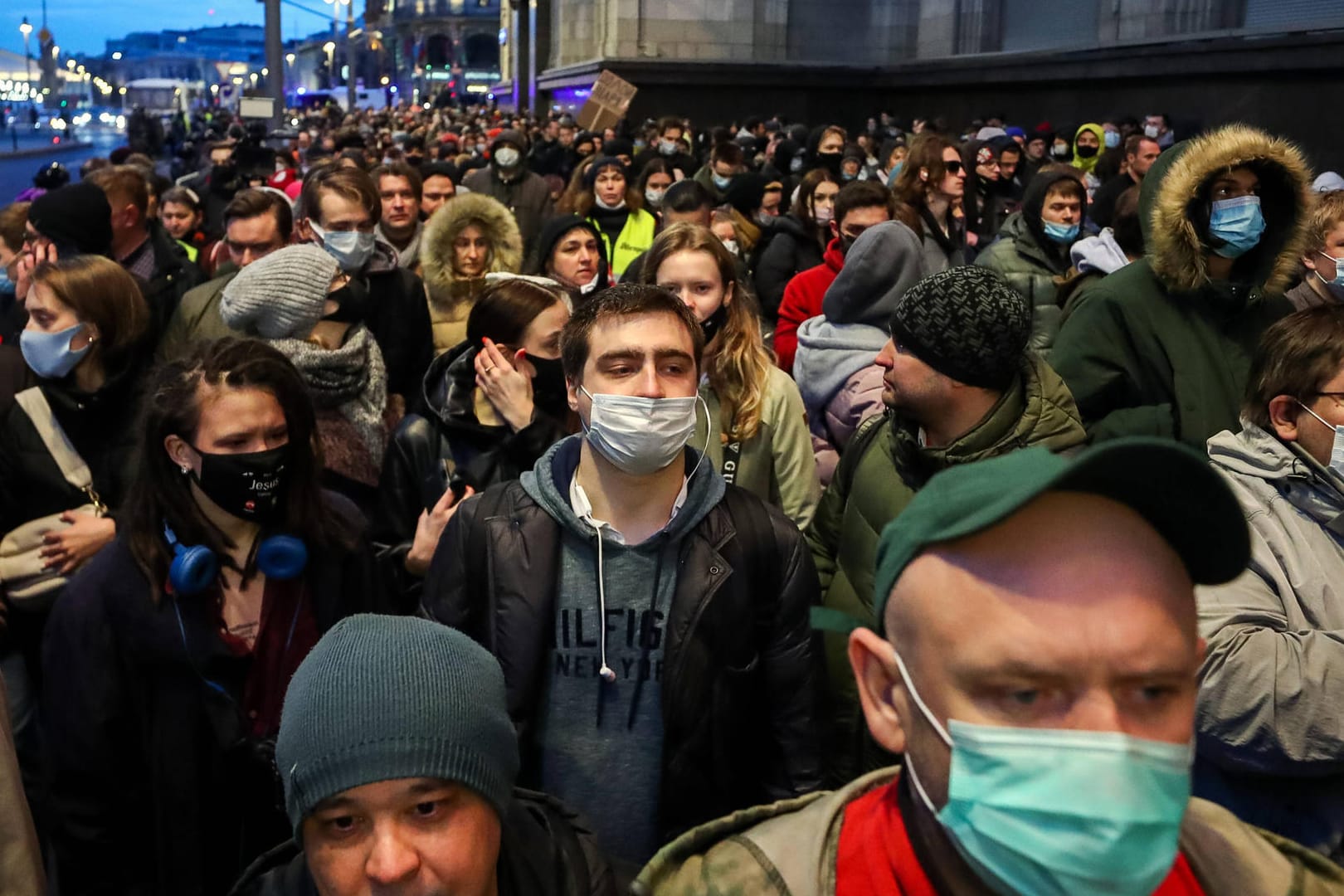 Proteste in Moskau: Die Unterstützer von Nawalnys Organisationen dürfen vorerst nicht weiter machen.