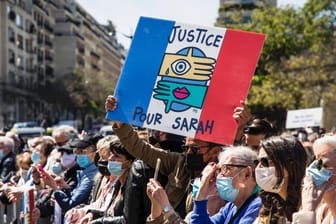 Tausende Menschen demonstrieren in Frankreich: Sie fordern Gerechtigkeit für die getötete Jüdin Sarah Halimi.