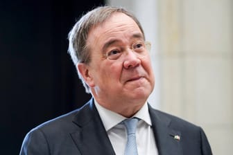Armin Laschet, Kanzlerkandidat der Union: "Im Kampf gegen die AfD, stehen Markus Söder und ich ganz eng beieinander".