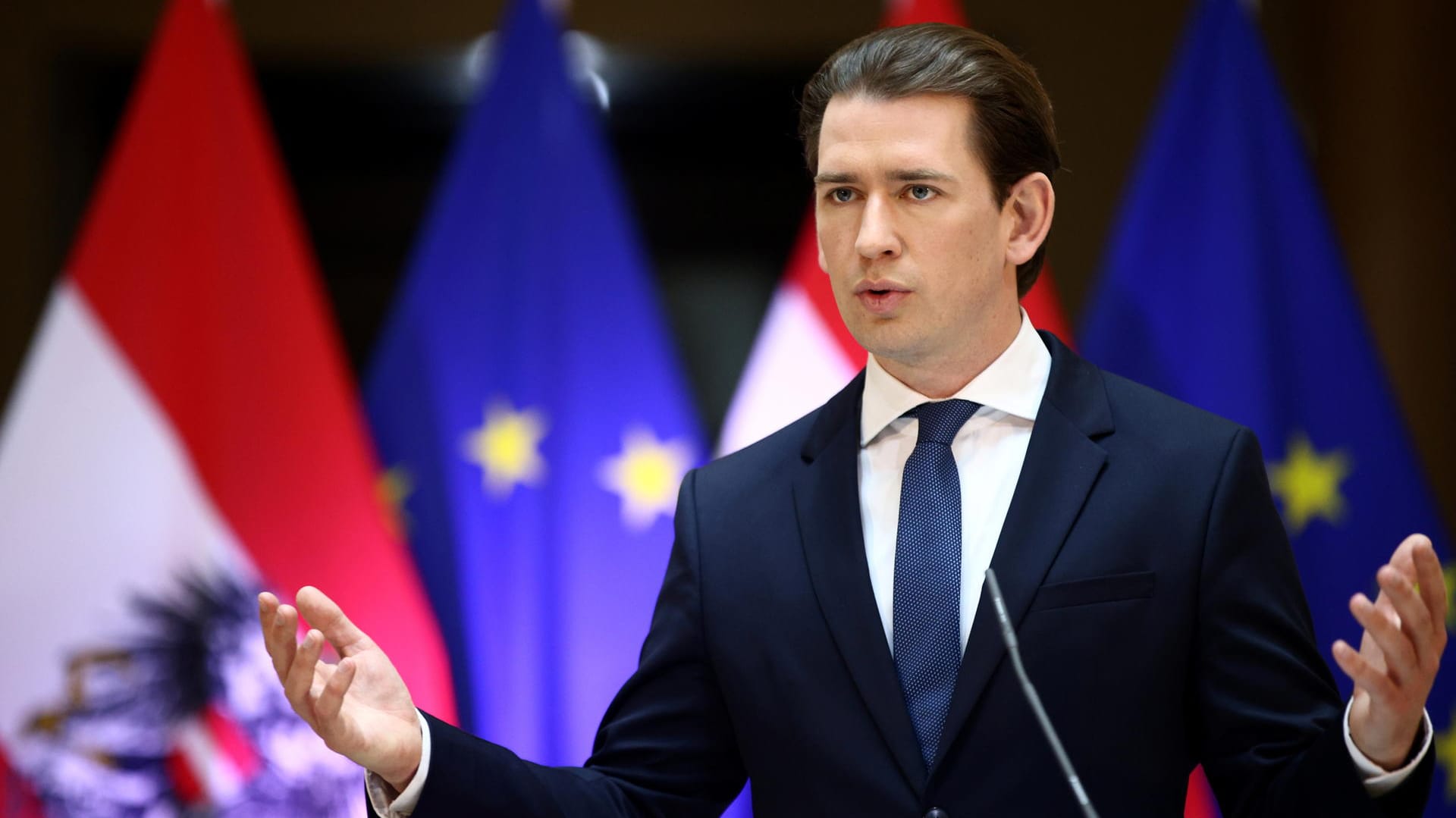 Sebastian Kurz: Österreichs Kanzler kämpft aktuell mit sinkenden Zustimmungswerten.