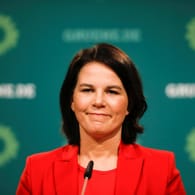 Grünen-Spitzenkandidatin Annalena Baerbock: Ihre Partei ist laut einer Umfrage momentan gleichauf mit der Union.