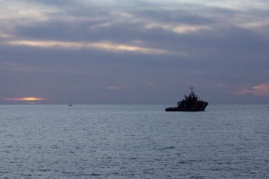 Ein Seenotrettungsschiff vor der Küste von Gran Canaria (Archiv).