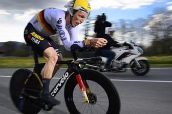 Prolog der Tour de Romandie mit dem Einzelzeitfahren über 4,05 Kilometer: Tony Martin in Aktion.