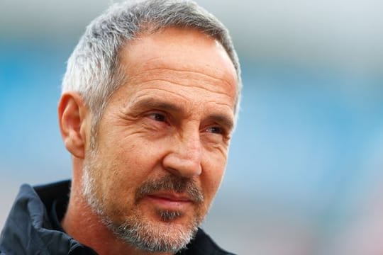 Trainer Adi Hütter kommt aus Frankfurt nach Mönchengladbach.