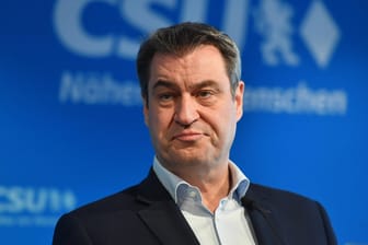 Markus Söder: Seine Partei steckt in einem Umfragetief.