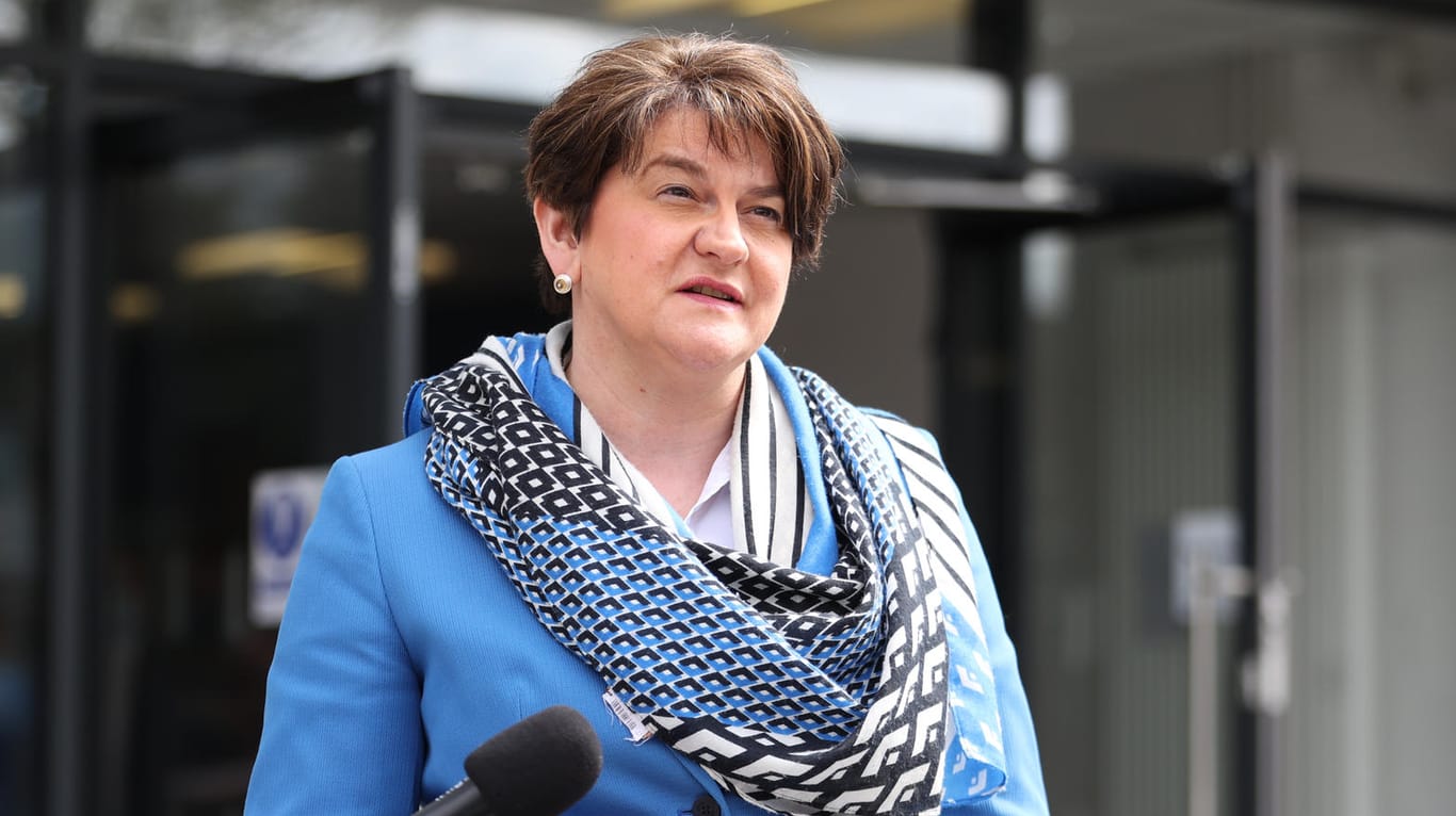 Arlene Foster: Die Nordirische Regierungschefin wird im Sommer ihren Posten räumen.