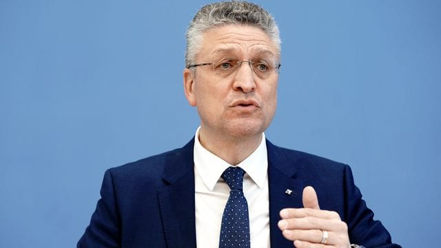 "Wir müssen weiter alles dafür tun, um die Fallzahlen zu senken": RKI-Chef Lothar Wieler.