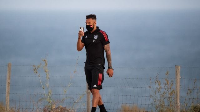 Hat nach einer langen Verletzungs-Auszeit wieder mit dem Ball trainiert: Corentin Tolisso. Hat nach einer langen Verletzungs-Auszeit wieder mit dem Ball trainiert: Corentin Tolisso.