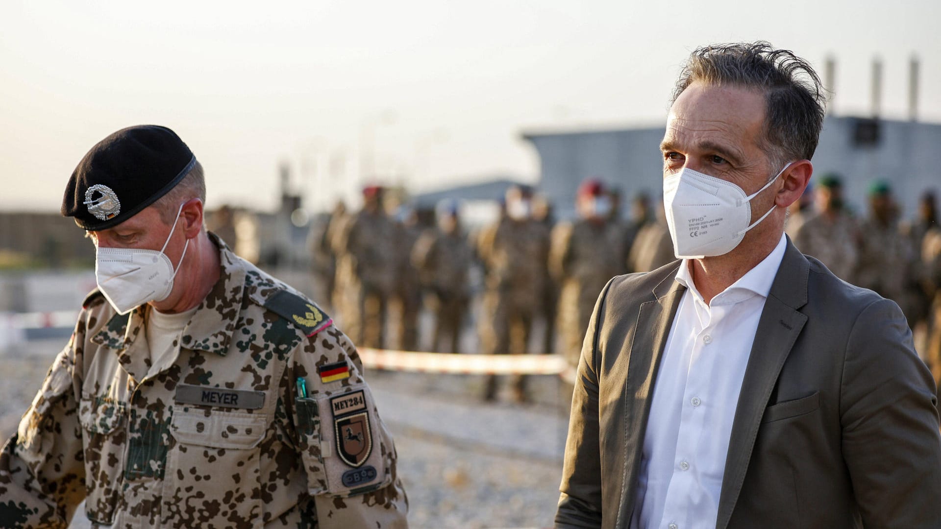 Bundesaußenminister Heiko Maas: Er dankte den Soldaten und Soldatinnen für ihren Einsatz.