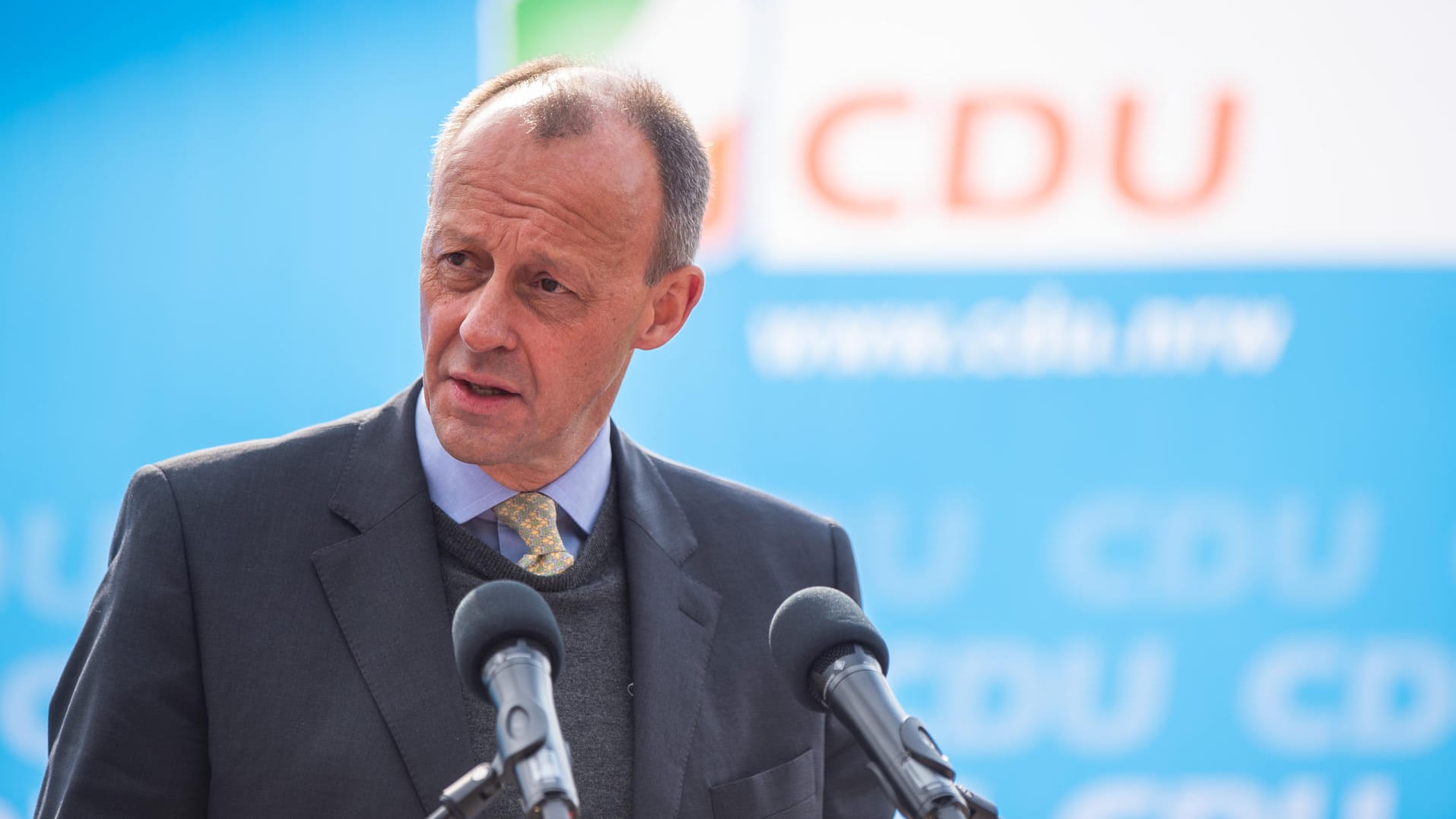 Friedrich Merz (CDU): Sein Ziel ist es, 35 Prozent plus x bei der Bundestagswahl für die Union zu erreichen.