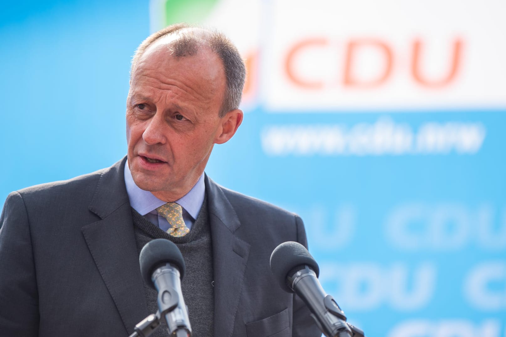 Friedrich Merz (CDU): Sein Ziel ist es, 35 Prozent plus x bei der Bundestagswahl für die Union zu erreichen.