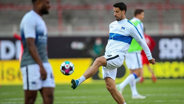 Hertha BSC und Sami Khedira sind zurück im Training.
