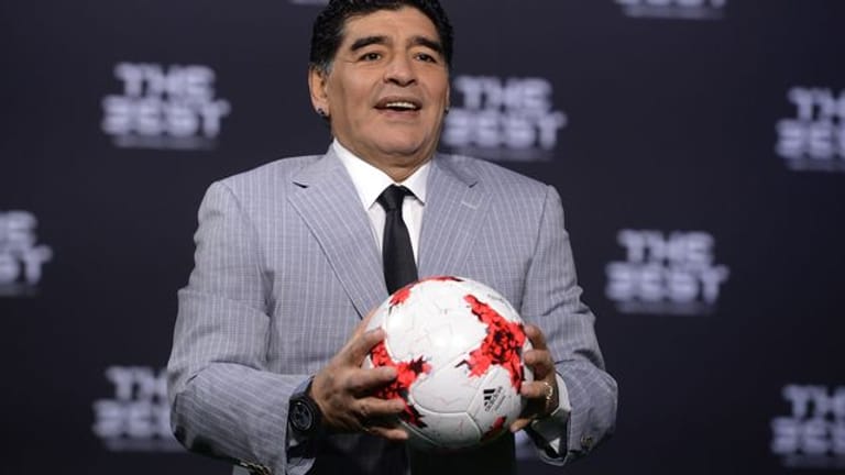 Fußballlegende Diego Maradona war am 25.