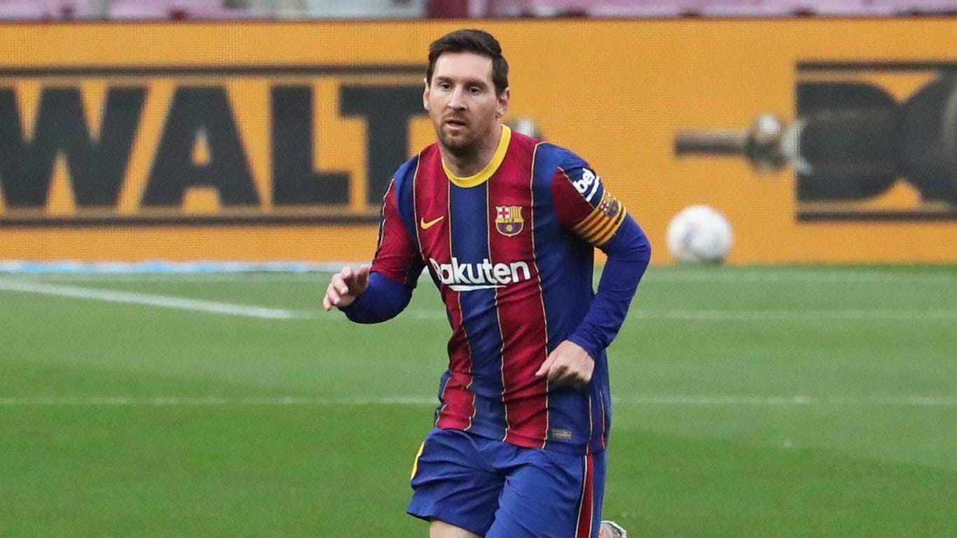 Lionel Messi: Der Vertrag des Argentiniers beim FC Barcelona läuft im Sommer aus.