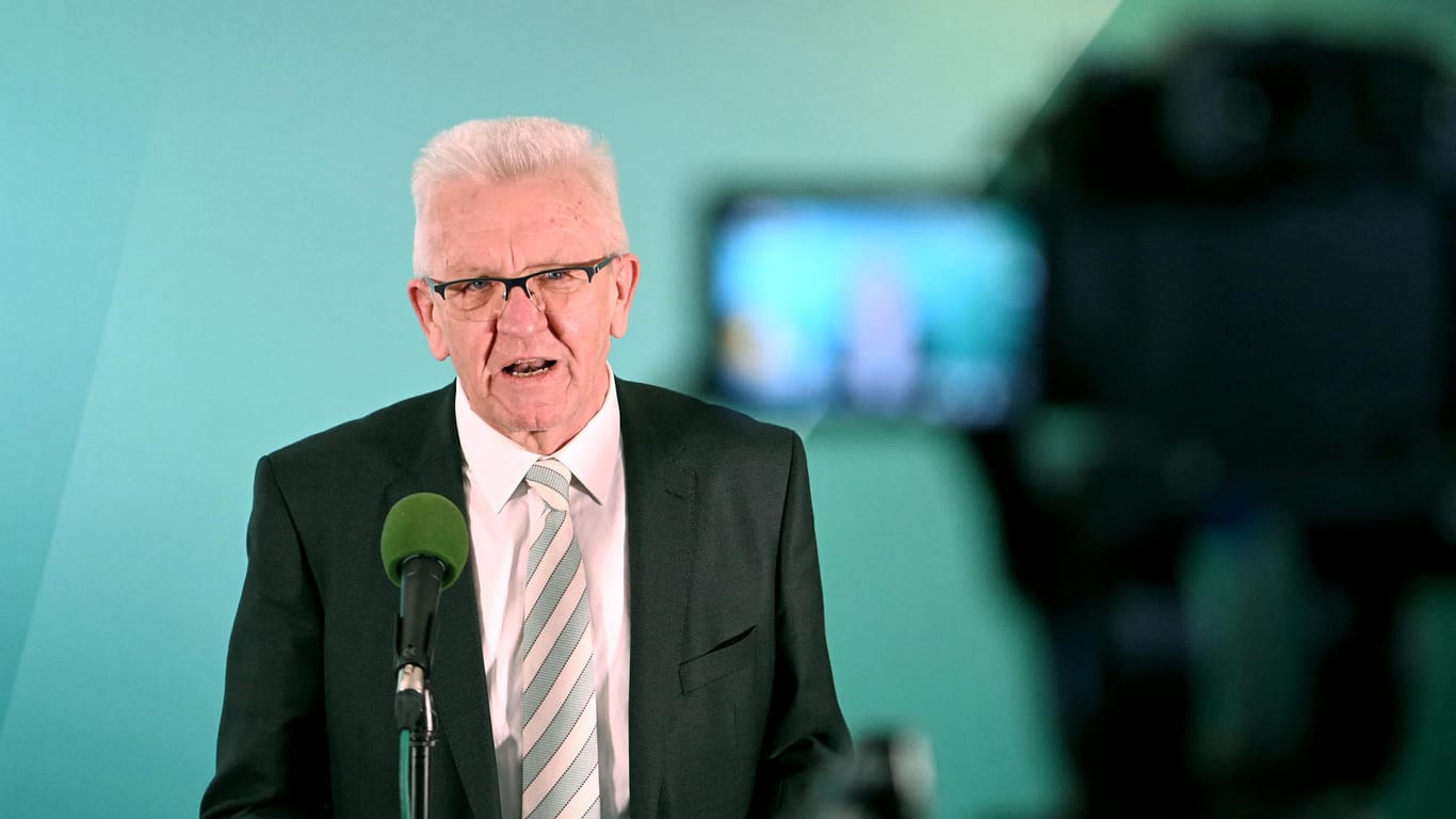 Baden-Württembergs neuer und alter Ministerpräsident, Winfried Kretschmann: Seine Grünen haben sich mit der CDU auf eine Fortsetzung der Koalition geeinigt.
