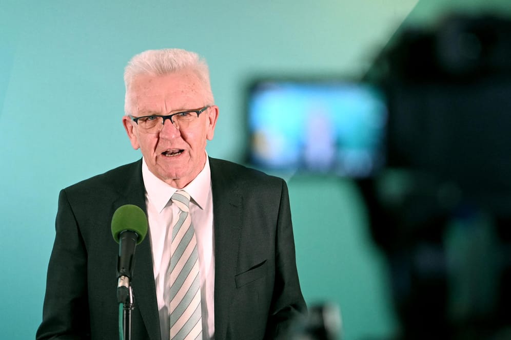 Baden-Württembergs neuer und alter Ministerpräsident, Winfried Kretschmann: Seine Grünen haben sich mit der CDU auf eine Fortsetzung der Koalition geeinigt.