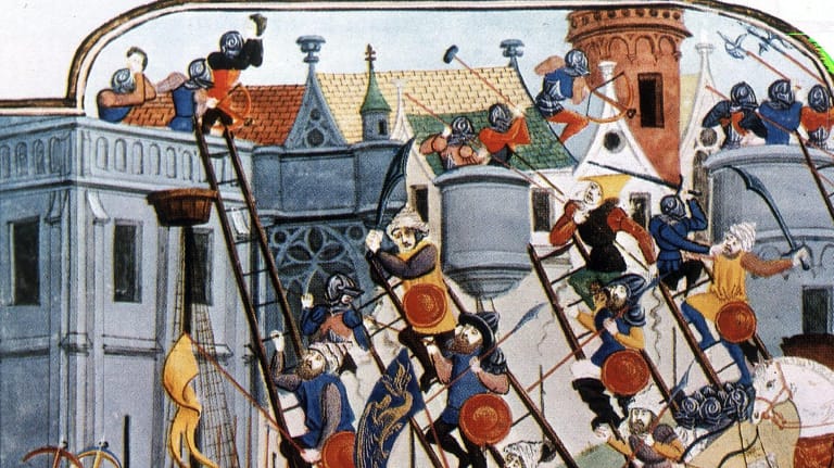 Belagerung von Byzanz: Erst 1453 eroberten die Osmanen die alte Hauptstadt des Byzantinischen Reiches.