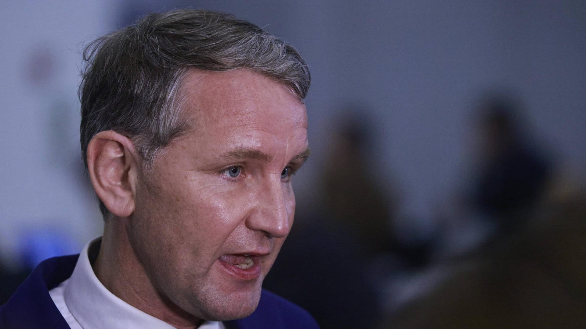 Björn Höcke: Der Sprecher und Fraktionsvorsitzende der AfD in Thüringen nutzte den Parteitag in Dresden als Bühne.